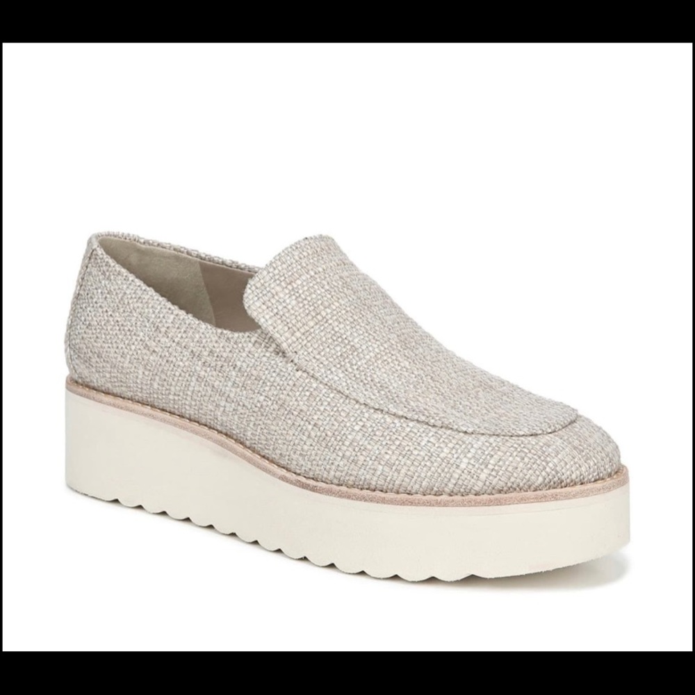 NWT Vince Platform Zeta Natural Loafers